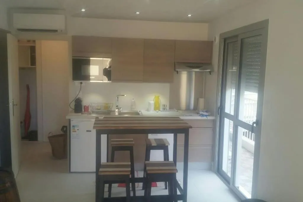 Apartamento Studio Vue Mer 28M2 200M De La Plage Nice França